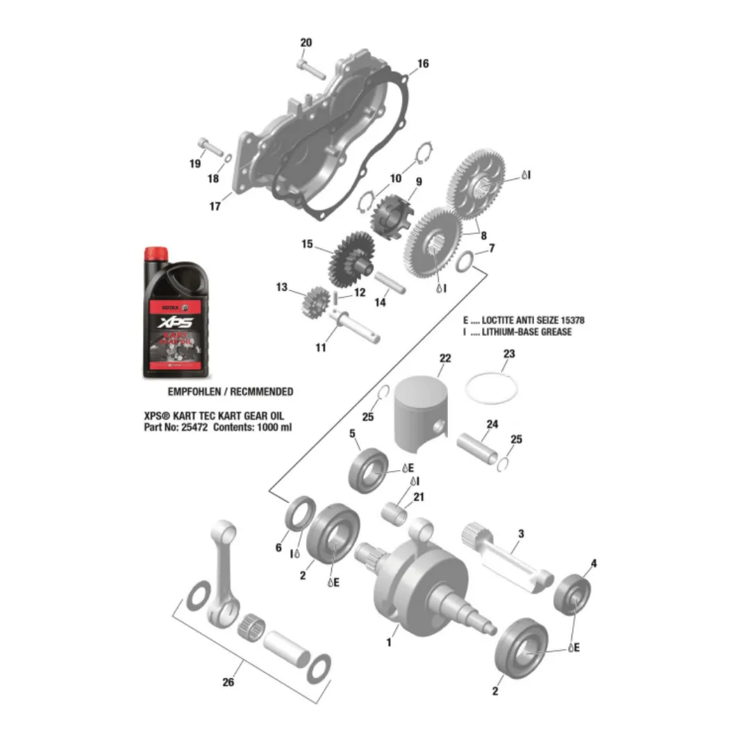 10 | Gear Case Gear Retaining Clip