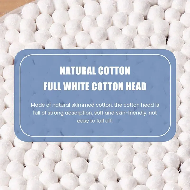100pcs Double Ended Cotton Swabs 5 Packs Baby Ear Cleaning Sticks Healthy Tools