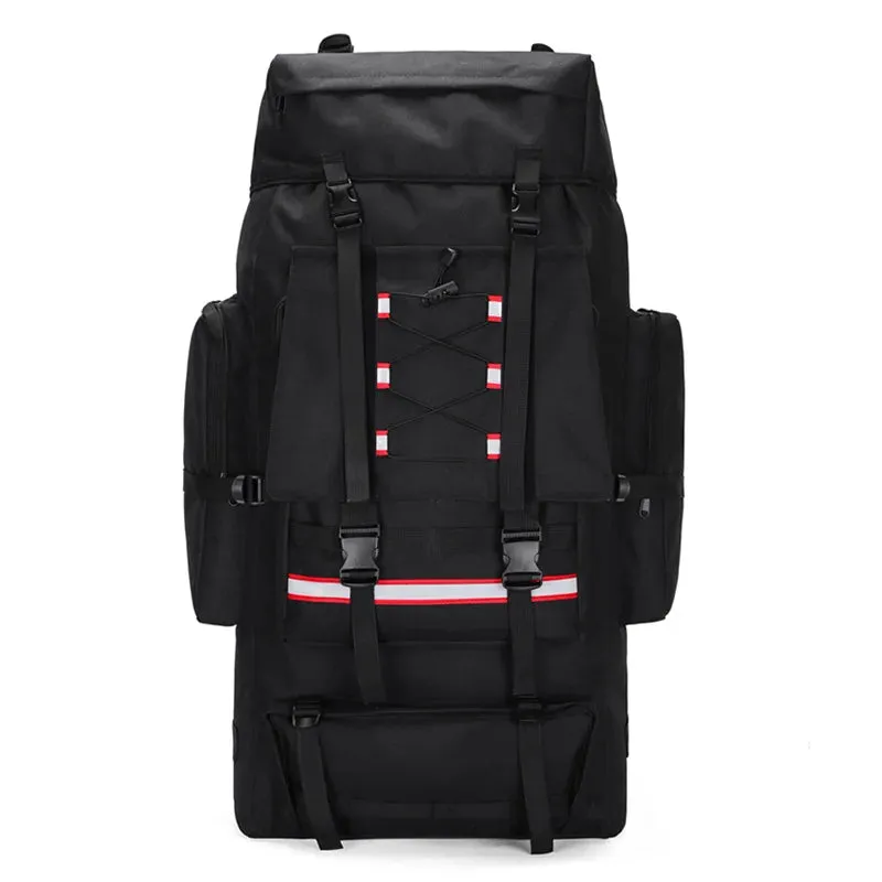 130L Hiking Camping Backpack Travel Large Luggage Bag Men Trekking Outdoor Sports Pack Molle Trekking Rucksack For Men Big Bag
