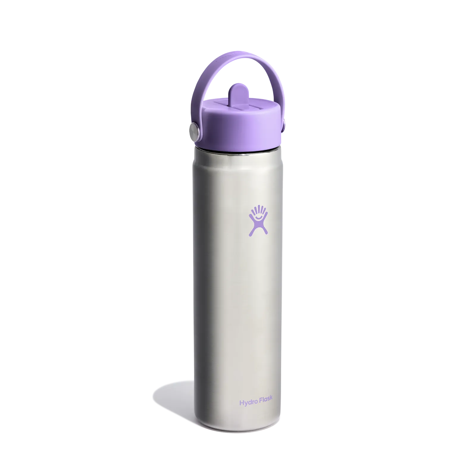24oz (709mL) Wide Mouth with Flex Straw Cap - Stainless Steel