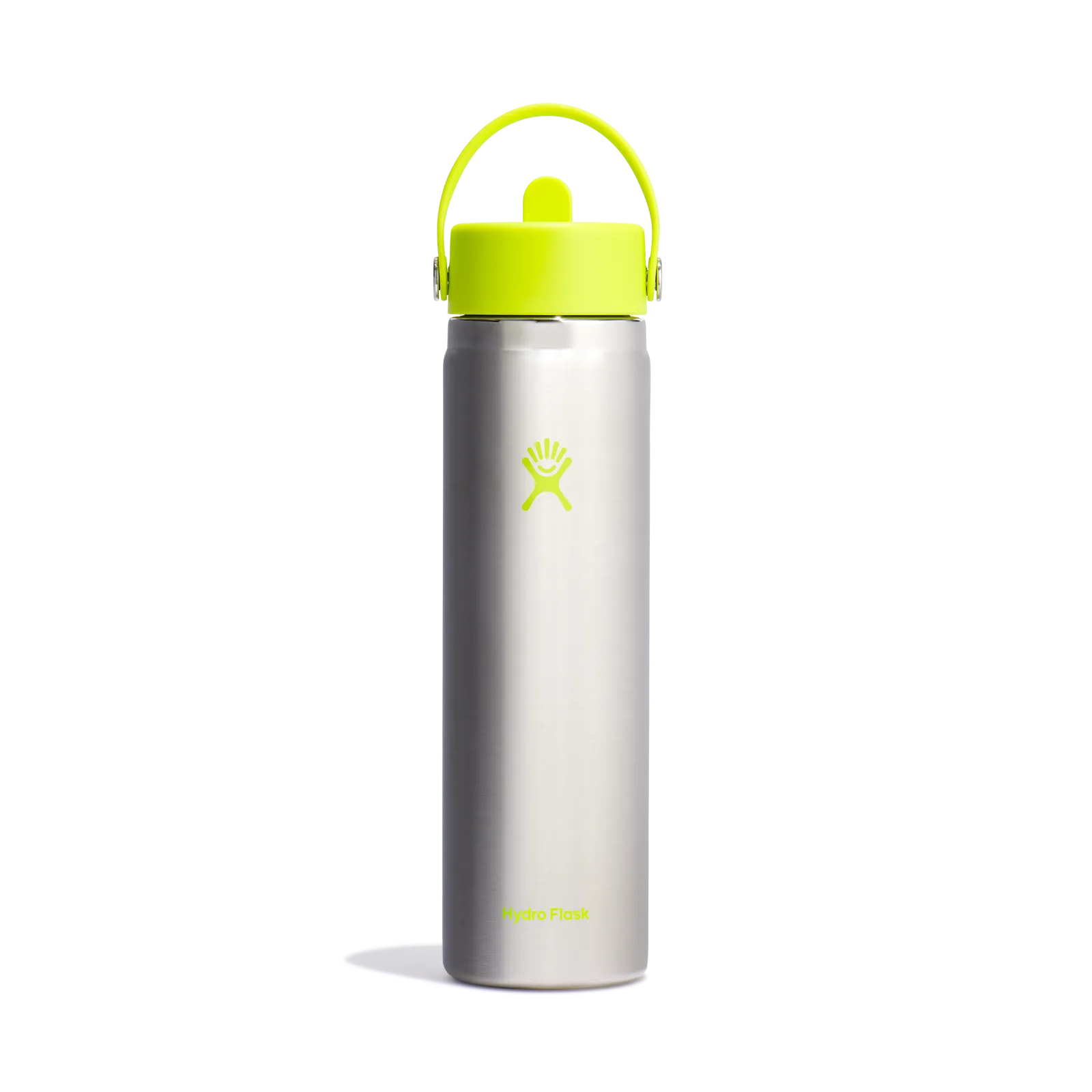 24oz (709mL) Wide Mouth with Flex Straw Cap - Stainless Steel