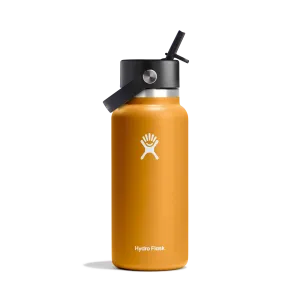32oz (946mL) Wide Mouth with Flex Straw Cap