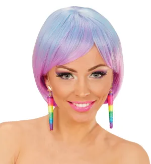 80s Neon Cone Earrings