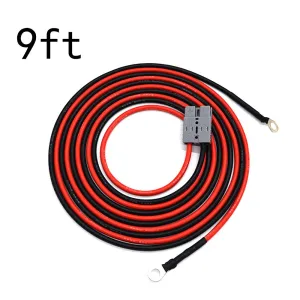 9ft 8AWG Anderson-Ring Cable by ACOPOWER