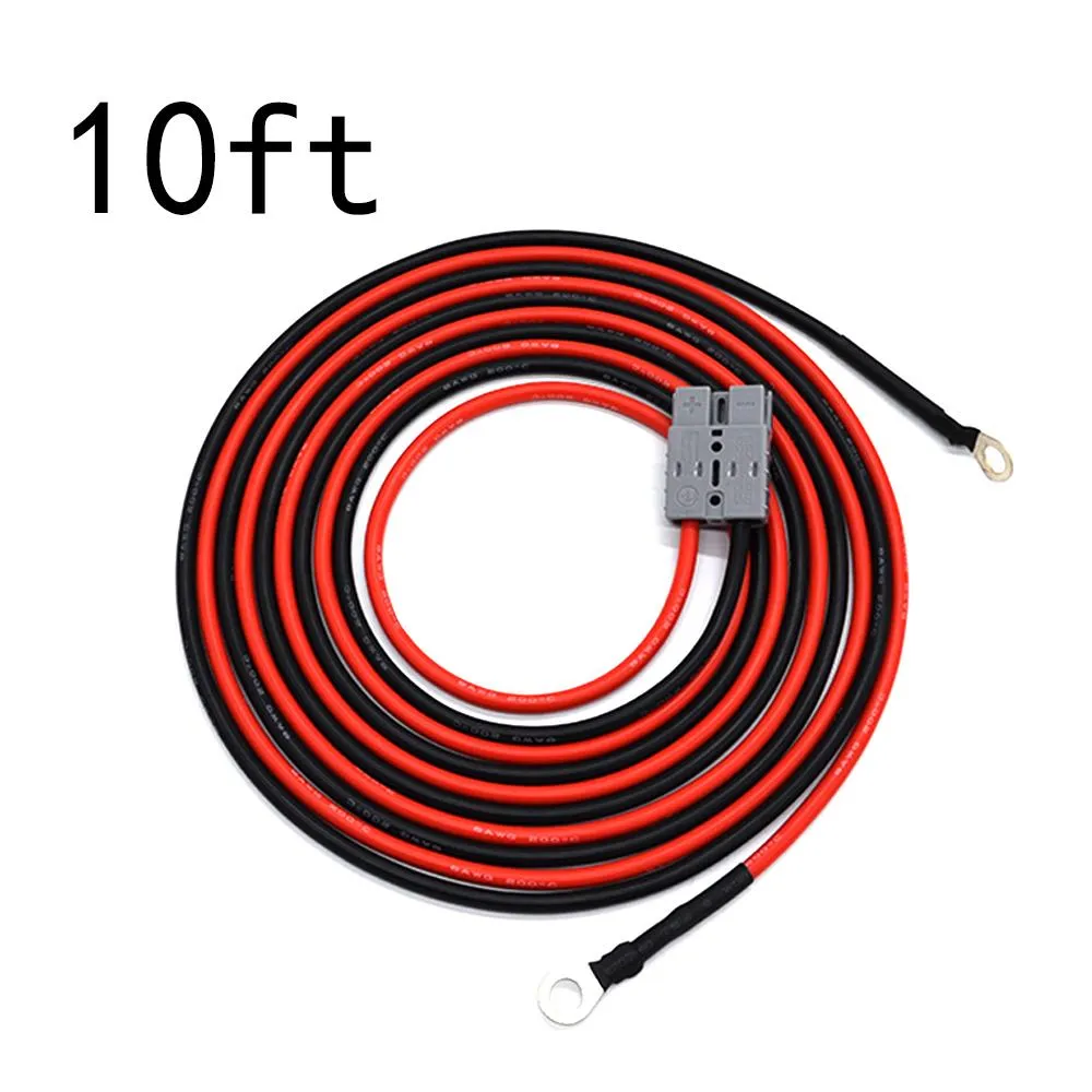 9ft 8AWG Anderson-Ring Cable by ACOPOWER