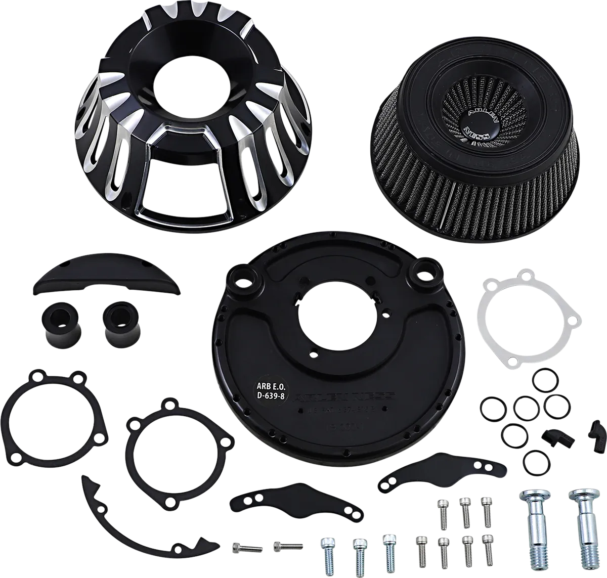 ARLEN NESS Deep-Cut Air Cleaner - Black - XL 18-931