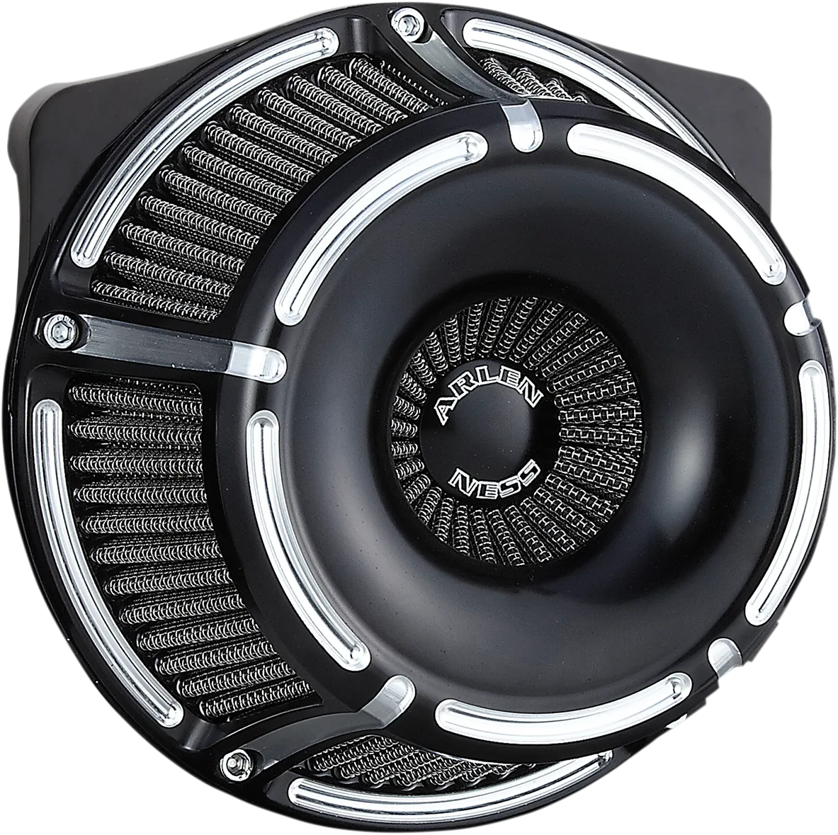 ARLEN NESS Slot-Track Air Cleaner - Black - Big Twin 18-923