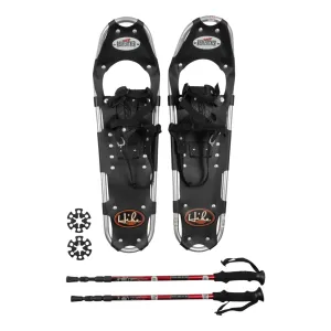 Black Hike Series 9"x30" Snow Shoes Kit
