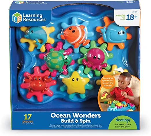 Build and Spin Ocean Wonders