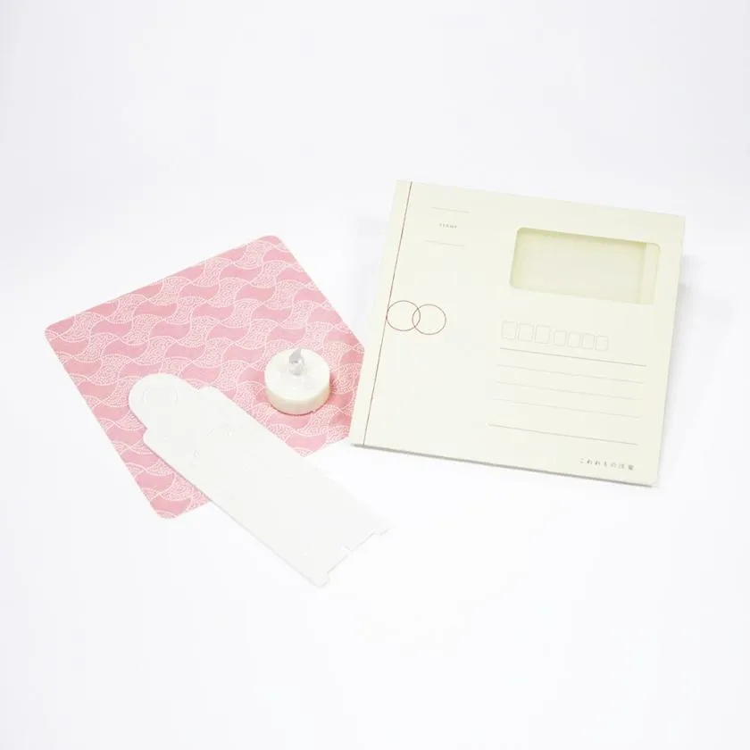 CAMELLIA, Letter Lantern, Gifu Chochin