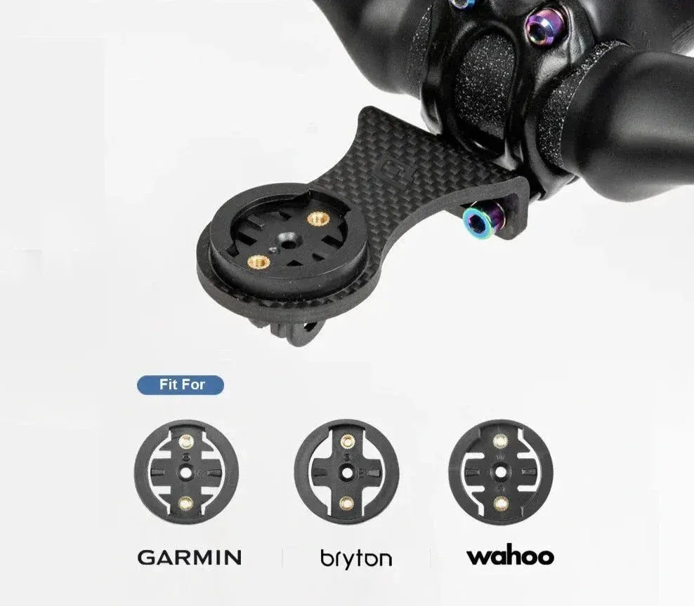 Carbon Bike Stem Extension for Gps/camera/light