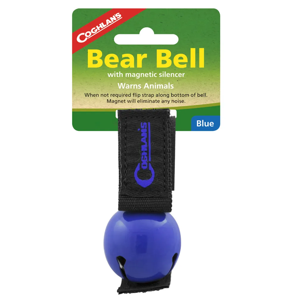 Coghlans Bear Bell Magnetic Silencer Hiking Safety Survival Attack Dog Bells