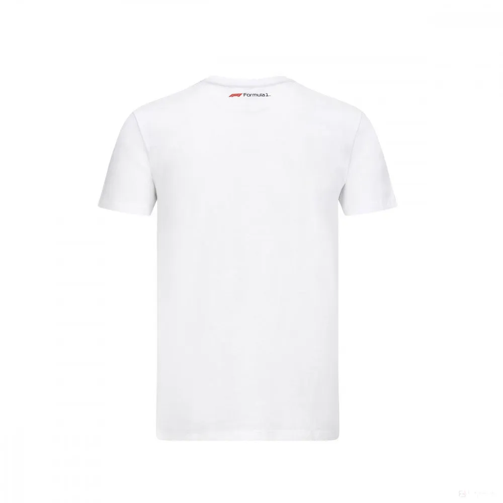 Formula 1 T-shirt, Formula 1 I LOVE F1, White, 2020