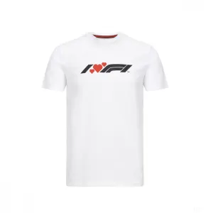 Formula 1 T-shirt, Formula 1 I LOVE F1, White, 2020
