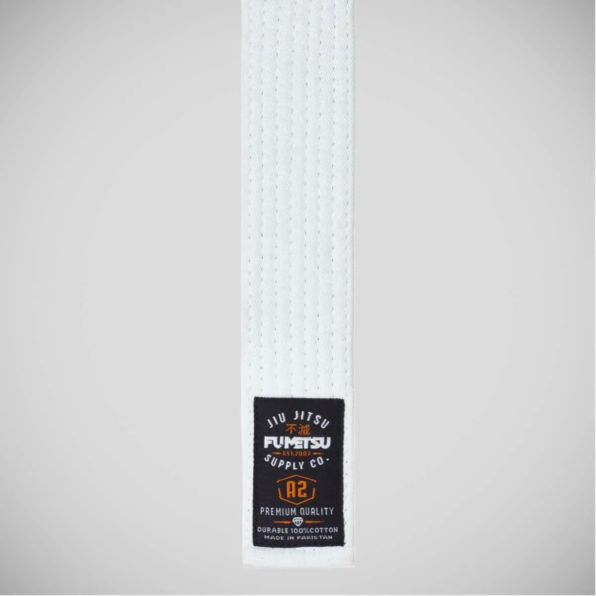 Fumetsu V2 Adult BJJ Belt White