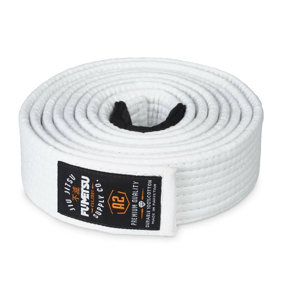 Fumetsu V2 Adult BJJ Belt White