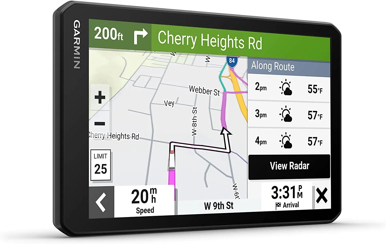 Garmin Dezl OTR710 with Standard Accessories