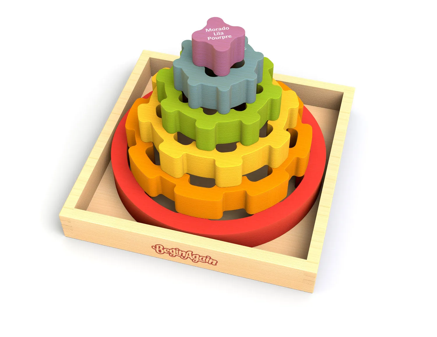 Gear Stacker Puzzle