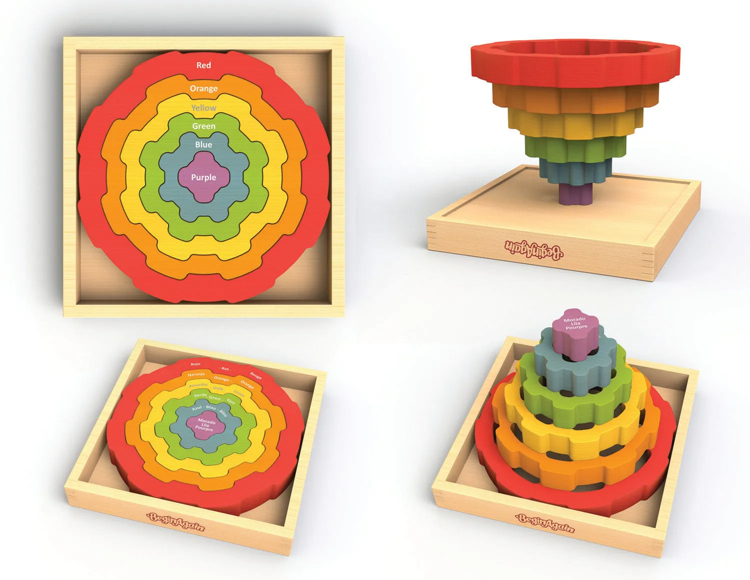 Gear Stacker Puzzle