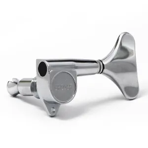 Grover Mini Bass Machineheads ~ 2 2 ~ Chrome