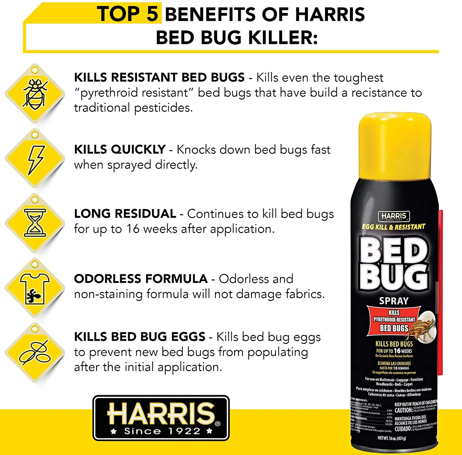 Harris Egg Kill and Resistant Bed Bug Kit