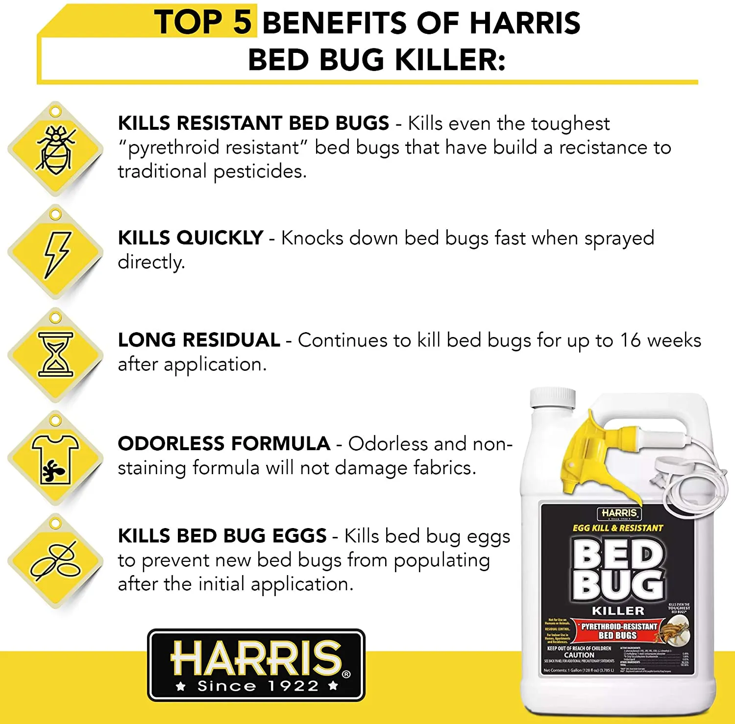 Harris Egg Kill and Resistant Bed Bug Kit
