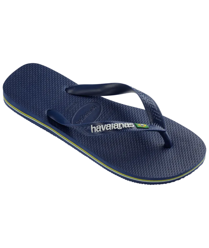 Havaianas Brasil Logo Flip Flops