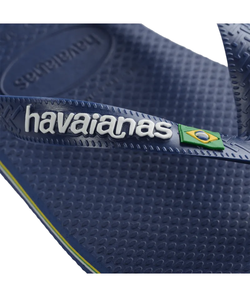 Havaianas Brasil Logo Flip Flops