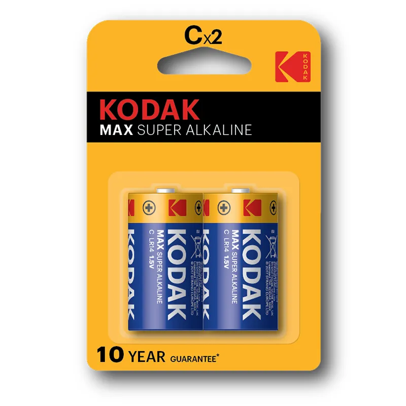 Kodak C Batteries 2pk