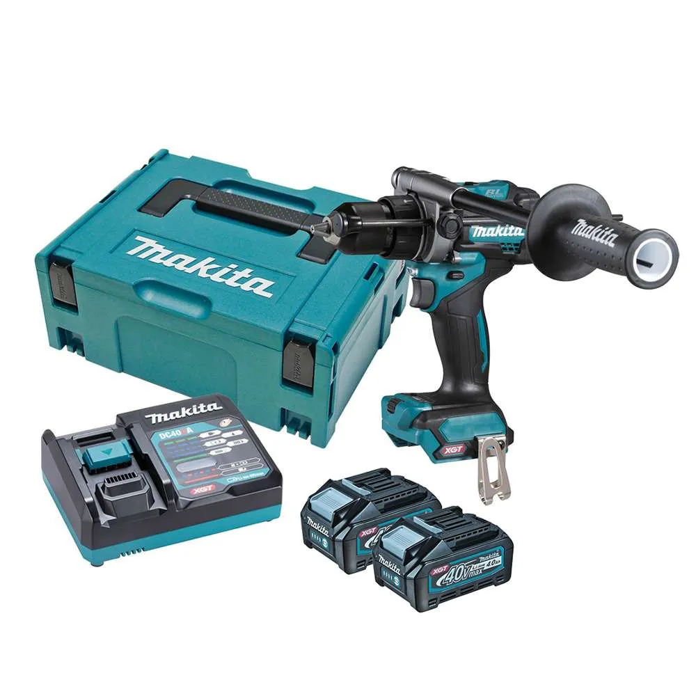 Makita 40V Max BL Hammer Driver Drill Li-Ion Kit