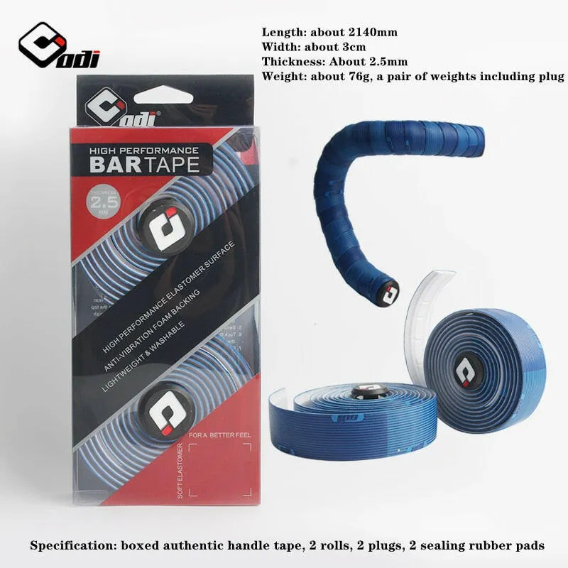 ODI Bike Handlebar Tape Professional Road Bike Wrap Non-slip Comfortable Cycling Balance Bike Bar Cover Fixed Gear Bicycle Parts