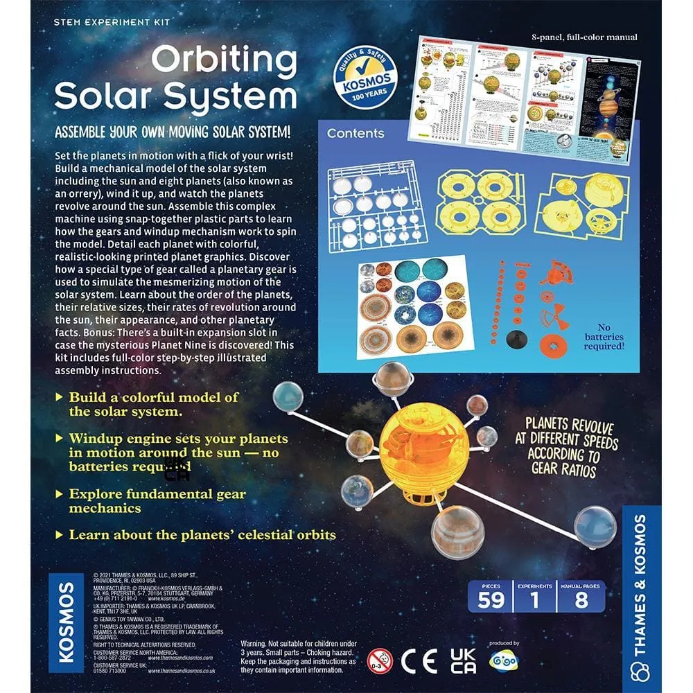 Orbiting Solar System Creation Kit