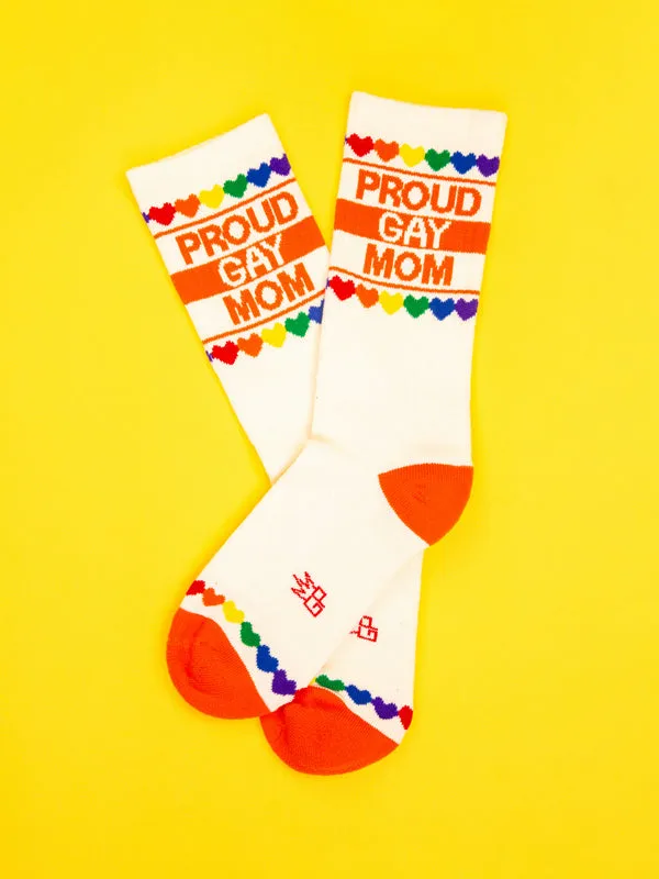 Proud Gay Mom Gym Socks
