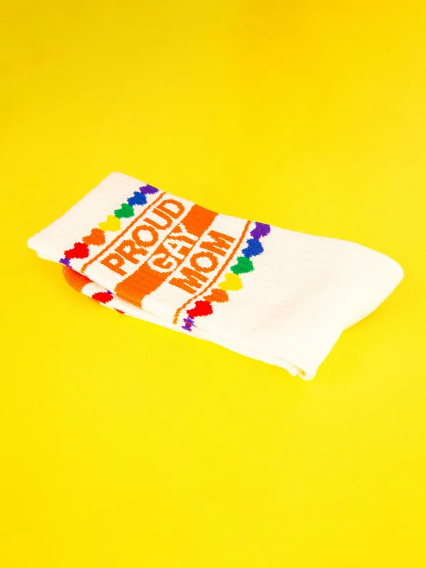 Proud Gay Mom Gym Socks