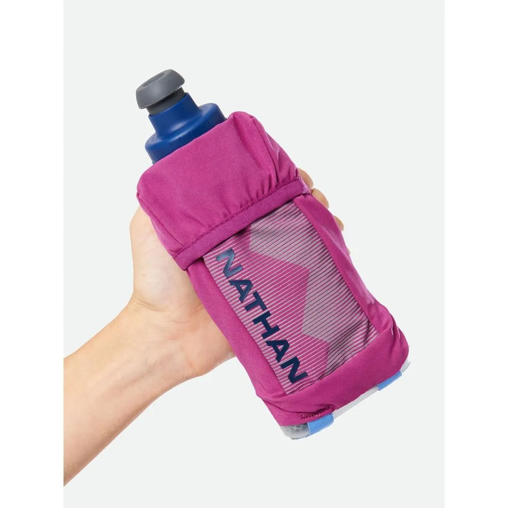 QuickSqueeze Insulated Handheld Bottle 12oz - Magenta