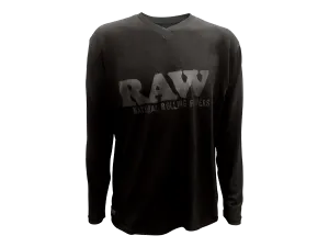 RAW Black V-Neck