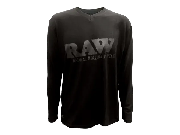 RAW Black V-Neck