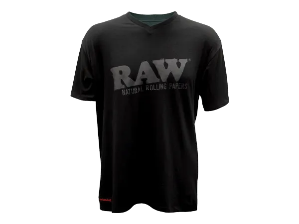 RAW Black V-Neck