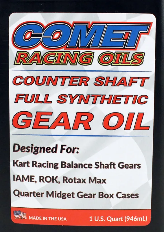 Sale! Comet Counter Shaft Gear Oil for X30, Rok, Rotax