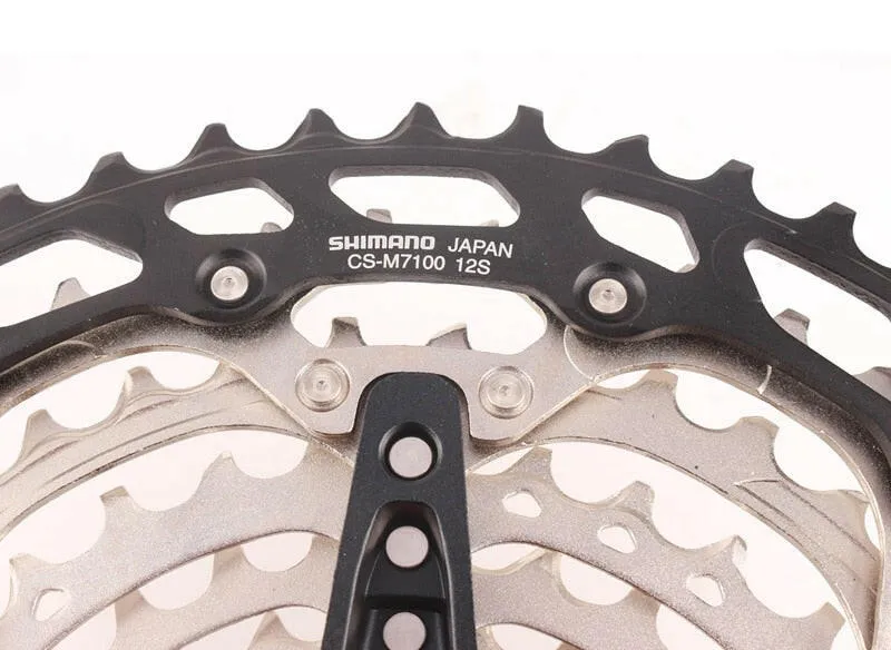Shimano SLX M7100 Cassette 12s For Mountain Bike 12 Speed MTB Flywheel 10-51T 10-45T Freewheel Original Shimano Riding Parts