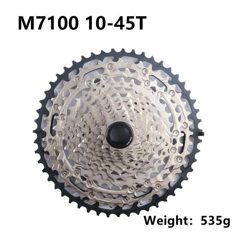 Shimano SLX M7100 Cassette 12s For Mountain Bike 12 Speed MTB Flywheel 10-51T 10-45T Freewheel Original Shimano Riding Parts
