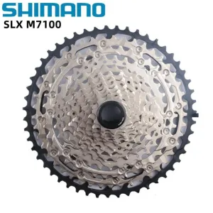Shimano SLX M7100 Cassette 12s For Mountain Bike 12 Speed MTB Flywheel 10-51T 10-45T Freewheel Original Shimano Riding Parts