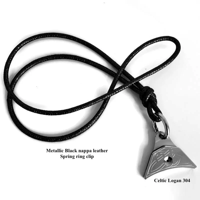 Soft Lamb Nappa Leather Lanyard With Speciality Clip
