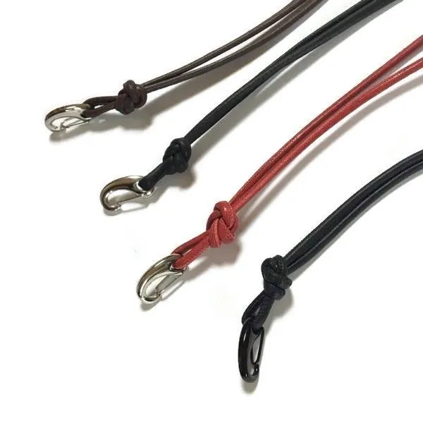 Soft Lamb Nappa Leather Lanyard With Speciality Clip