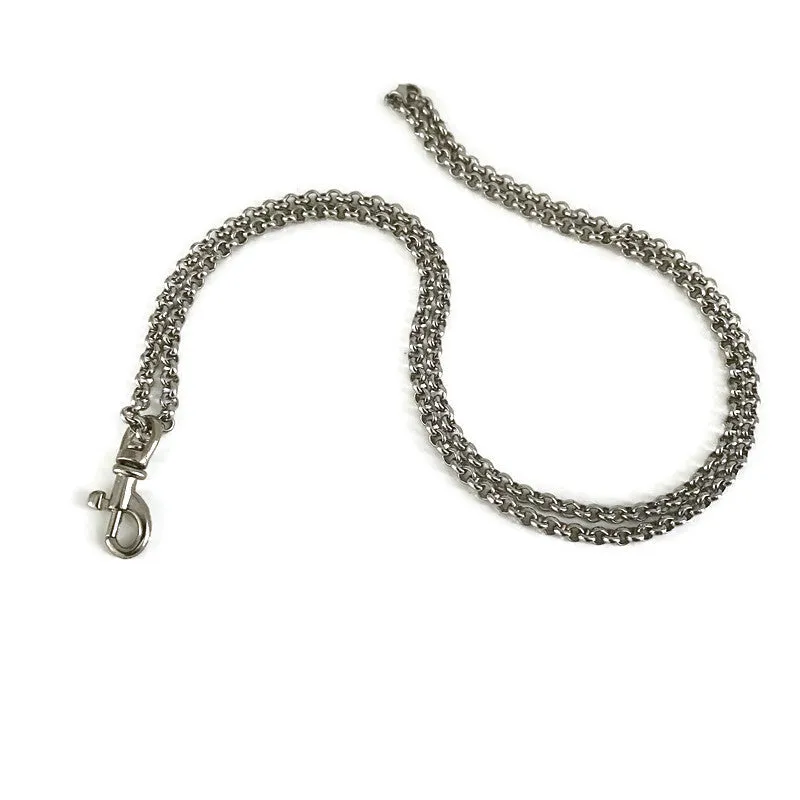 Stainless Steel Chain Whistle Lanyard