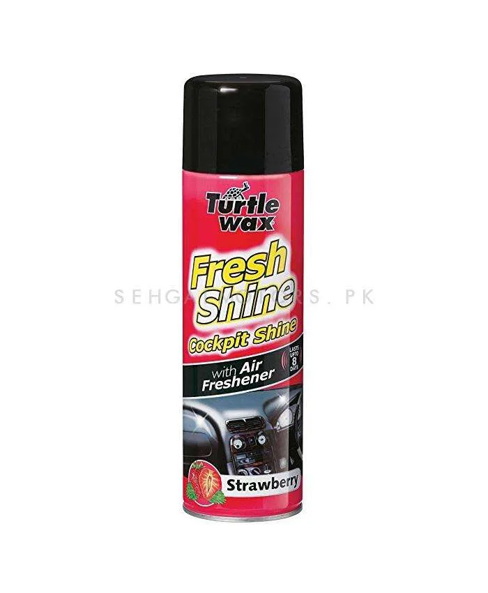 Turtle 51789 Wax Fresh Shine Cockpit Shine - Strawberry 500ml
