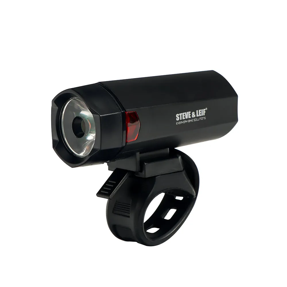 White LED Bike Front Lights with Silicon Strap