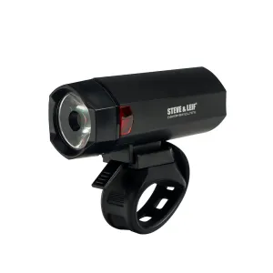 White LED Bike Front Lights with Silicon Strap