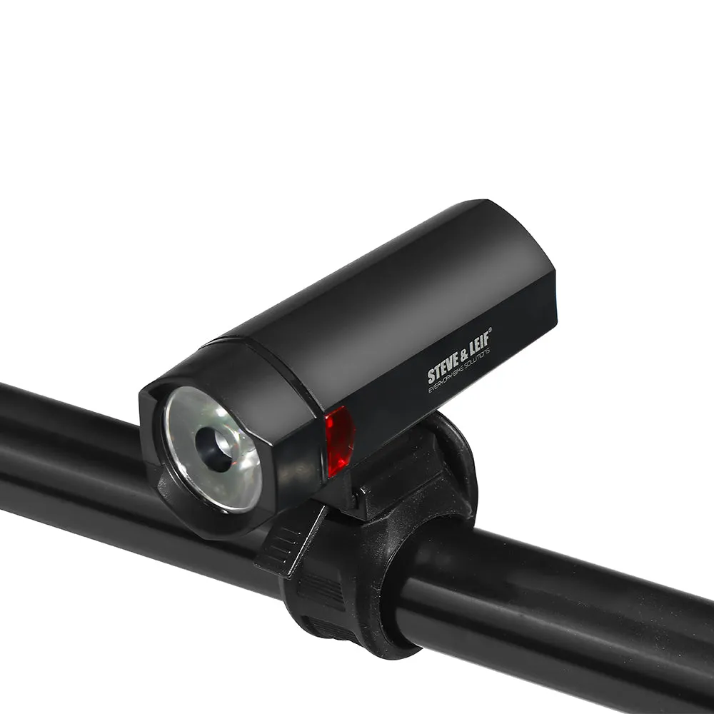 White LED Bike Front Lights with Silicon Strap